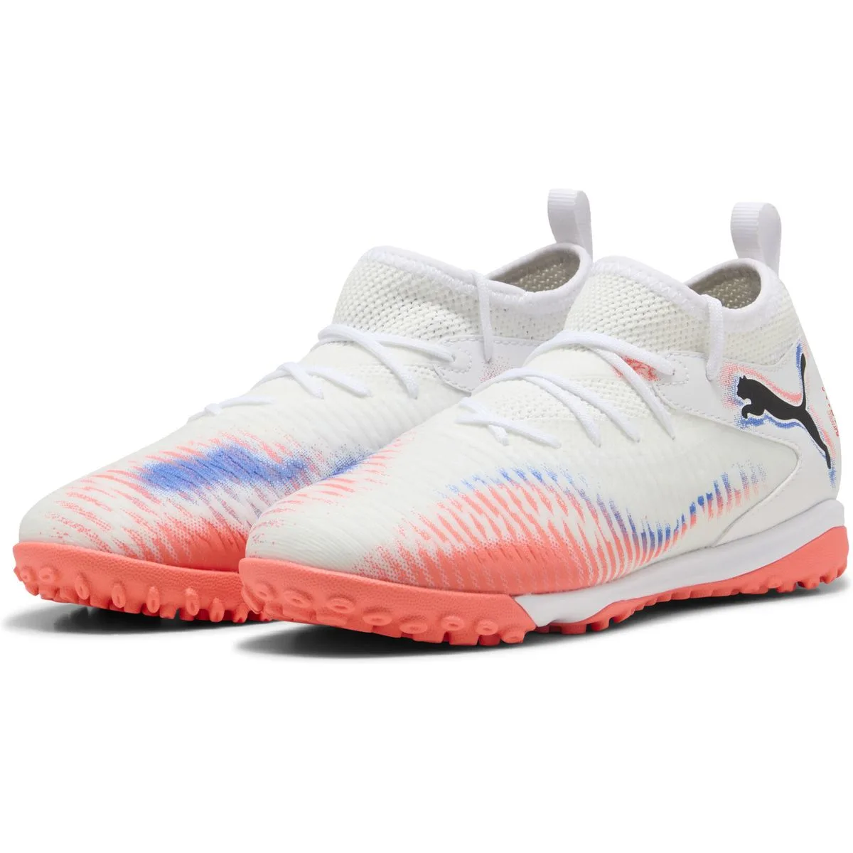 Future 8 Match TT + Mid Kinder Multinockenschuhe, weiß, Größe 34 34