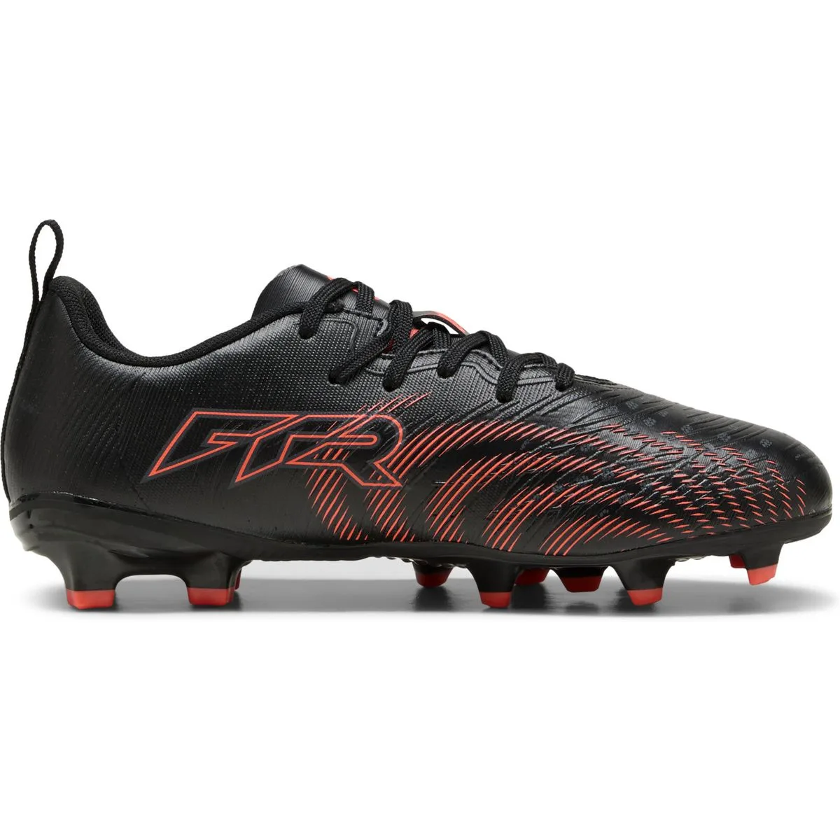 Future 9 Play FG/AG Kinder Nockenschuhe, schwarz, Größe 28 28