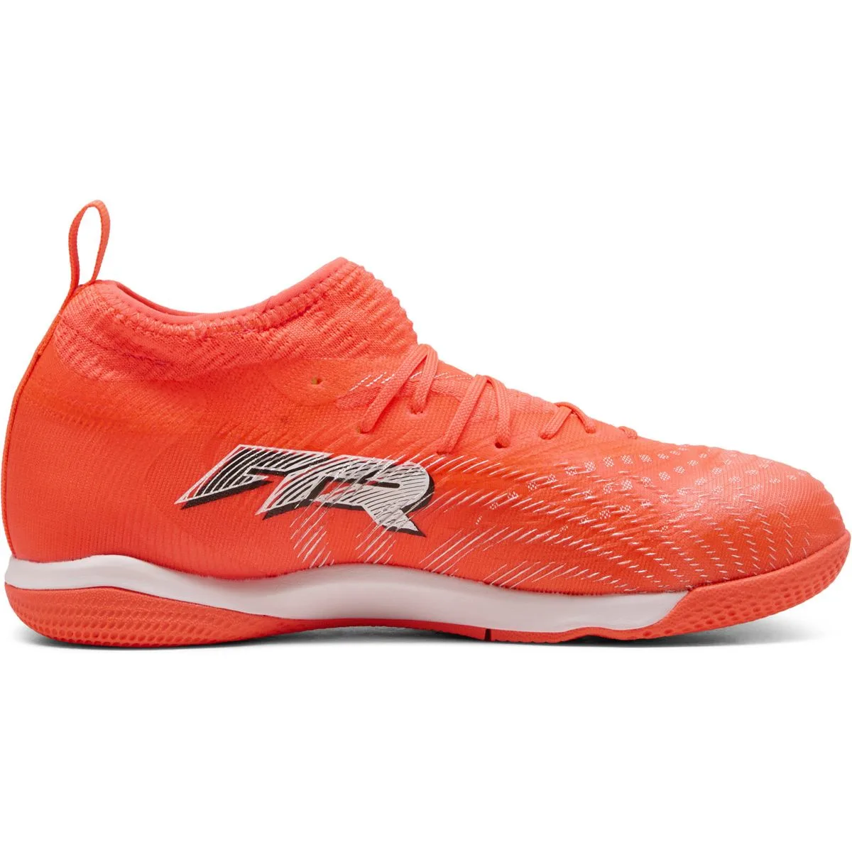 Future 9 Match IT + Mid Kinder Hallenschuhe, rot, Größe 35 35