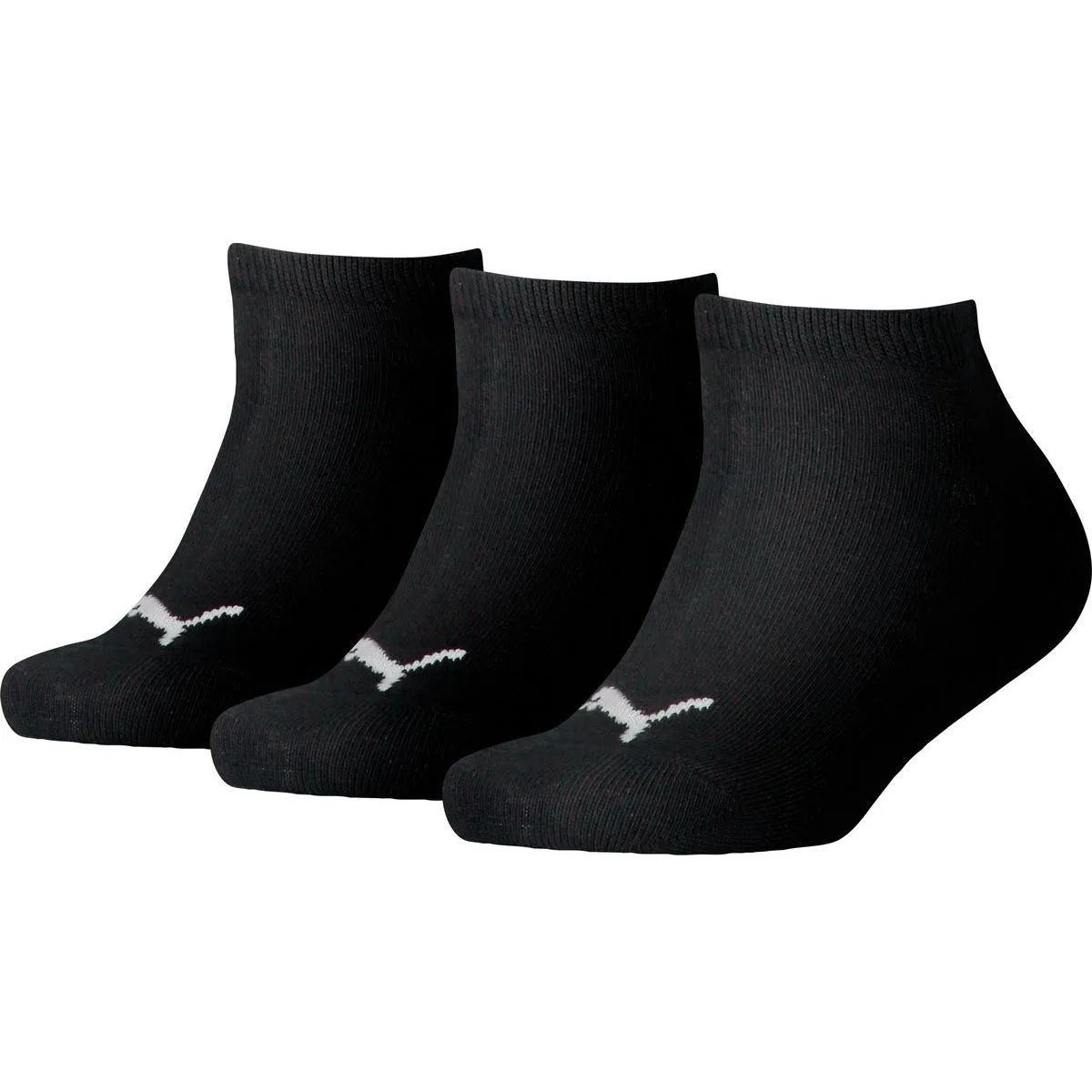 Puma Sneaker 3-er Pack Kinder Socken, schwarz