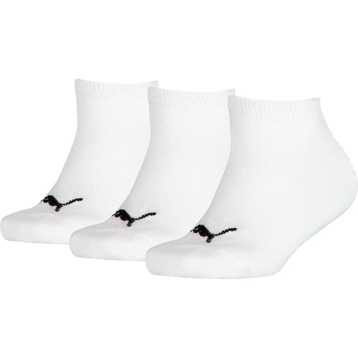 Puma Sneaker 3-er Pack Kinder Socken, weiß