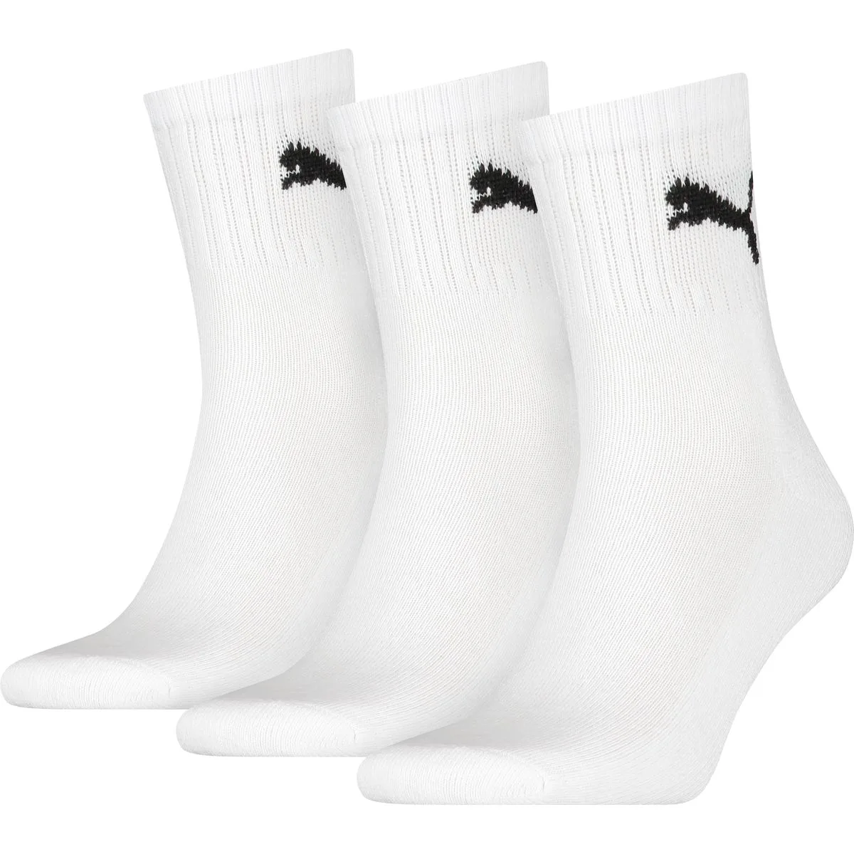 Puma 3-er Pack Socken, weiß 39/42