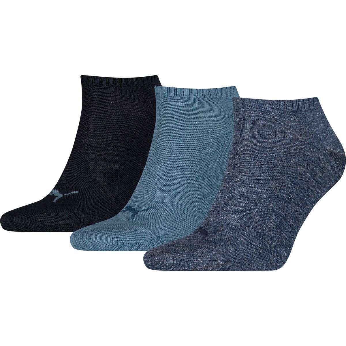 Puma Sneaker 3-er Pack Socken, blau