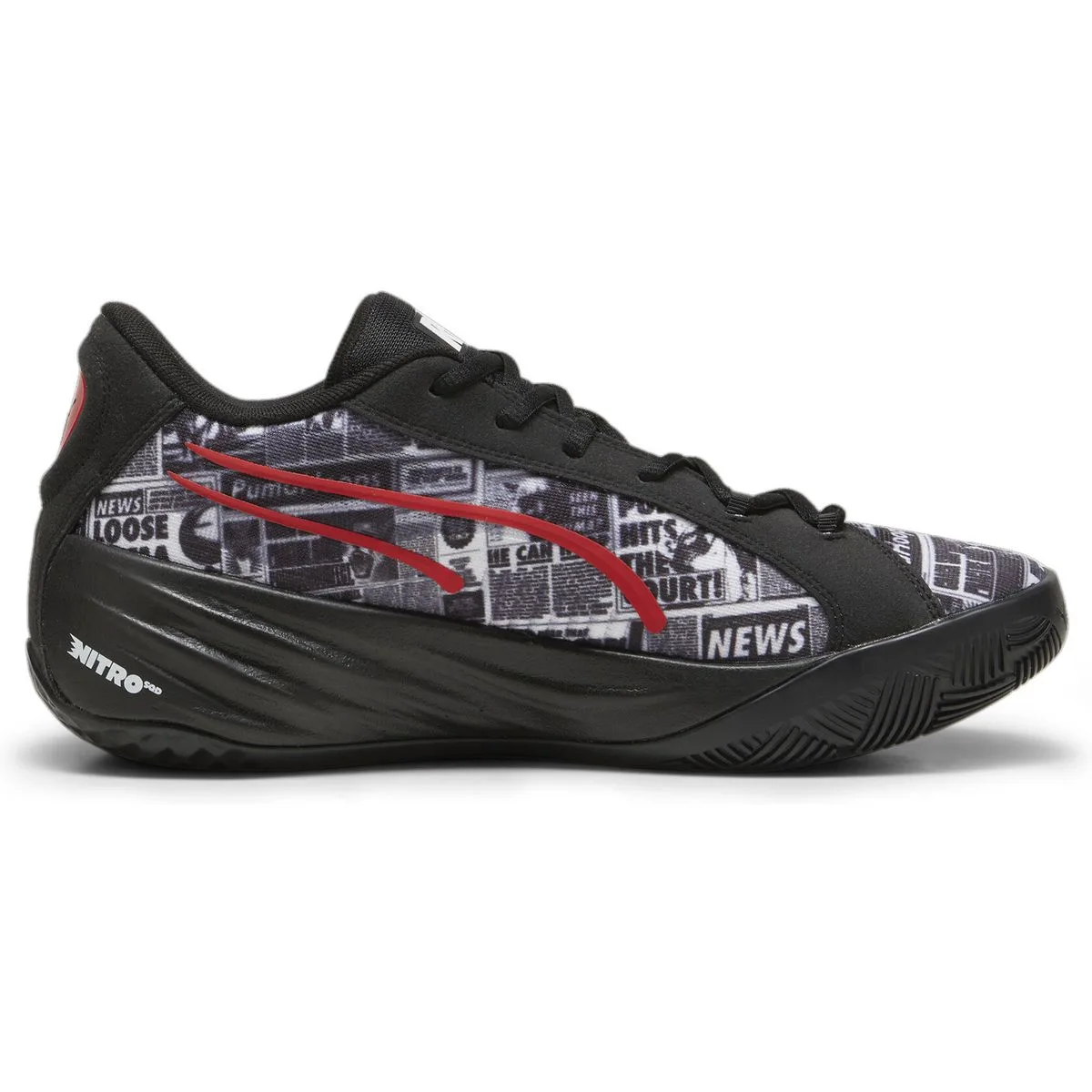 All-Pro Nitro Media Day Basketballschuhe, schwarz, Größe 41 41