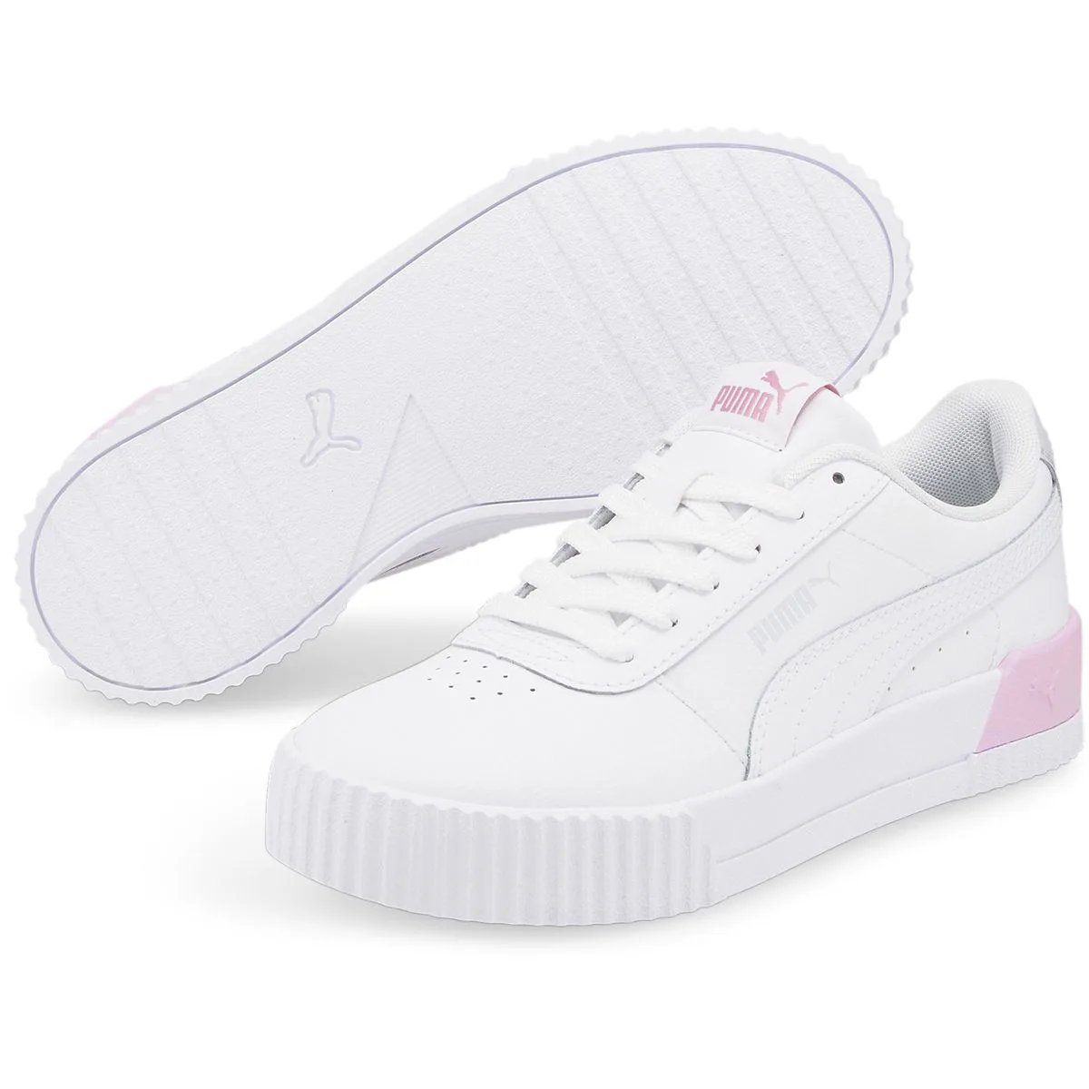 Carina L Mädchen Freizeitschuhe, weiß, Größe 38 ½ 38 ½