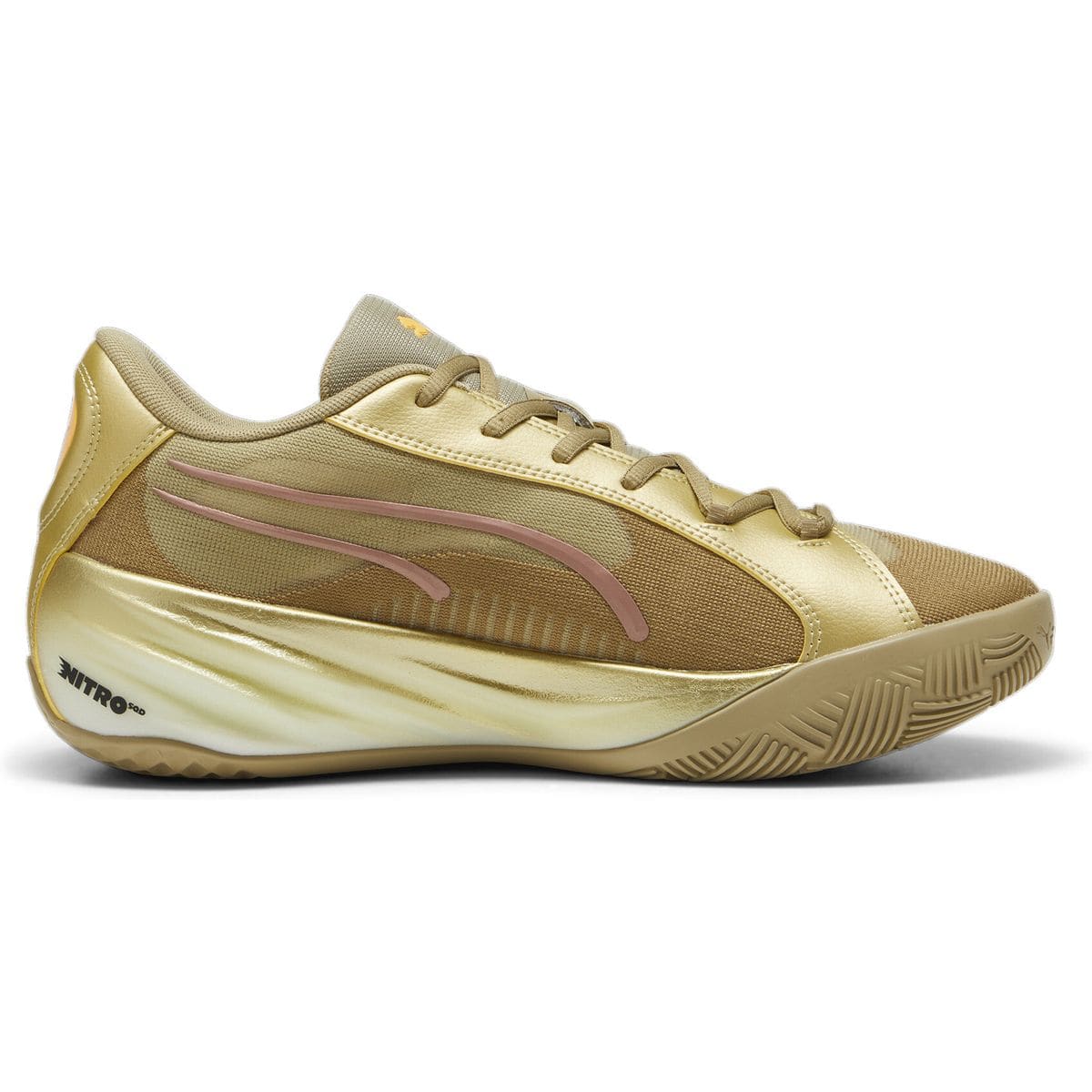 Puma All-Pro Nitro CNY Basketballschuhe, silber, Größe 41