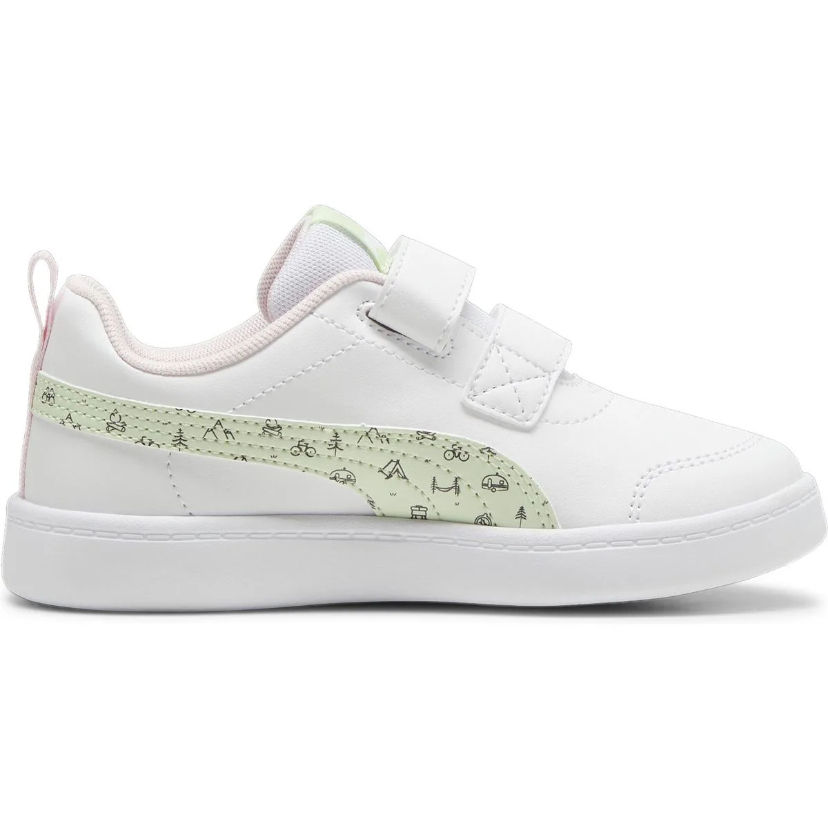 Courtflex v2 Woods V PS Kinder Freizeitschuhe, weiß, Größe 31 31