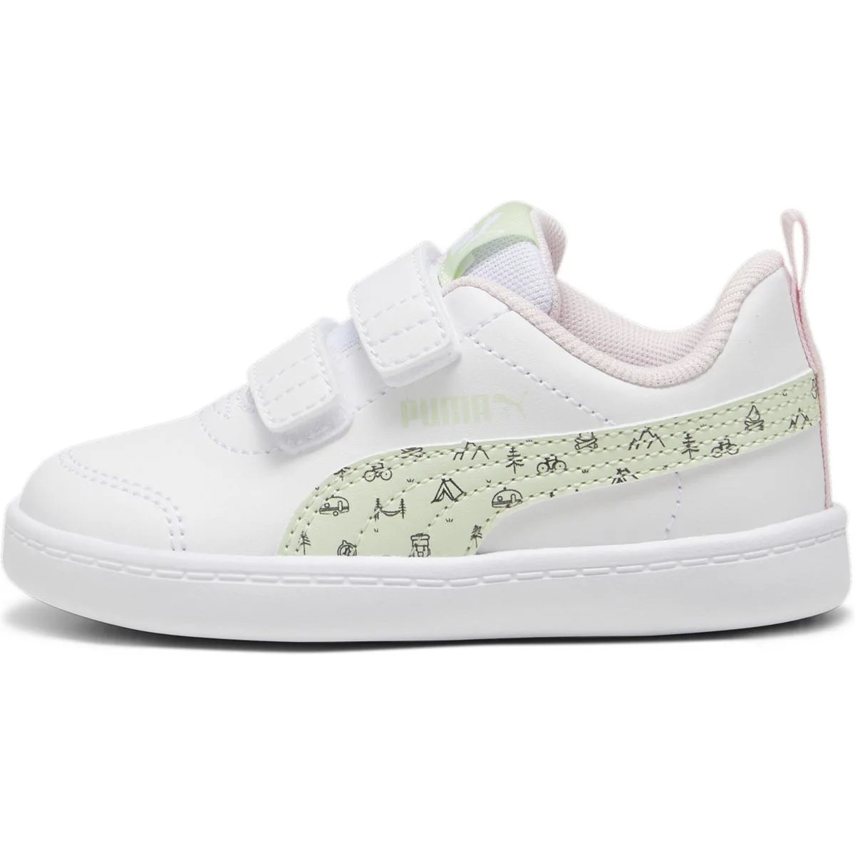 Courtflex v2 Woods V Inf Kinder Freizeitschuhe, weiß, Größe 22 22