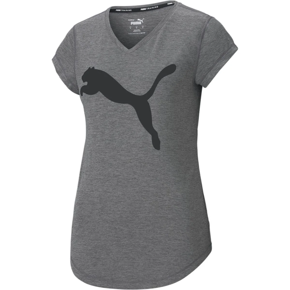 Train Fav Heather Cat Tee Damen T-Shirt, grau XS