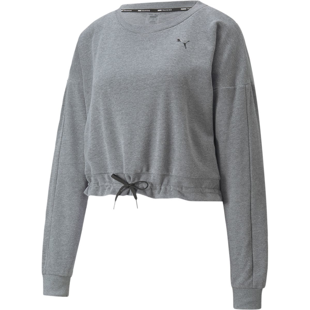 Train French Terry Crew Sweatshirt Damen Sweatshirt, grau XS