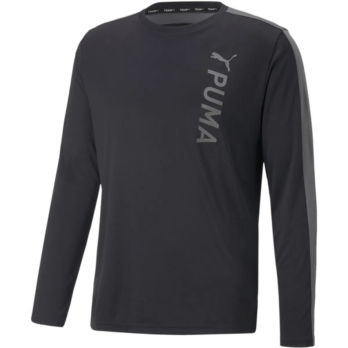 FIT LS TEE Herren Longsleeve, schwarz XL