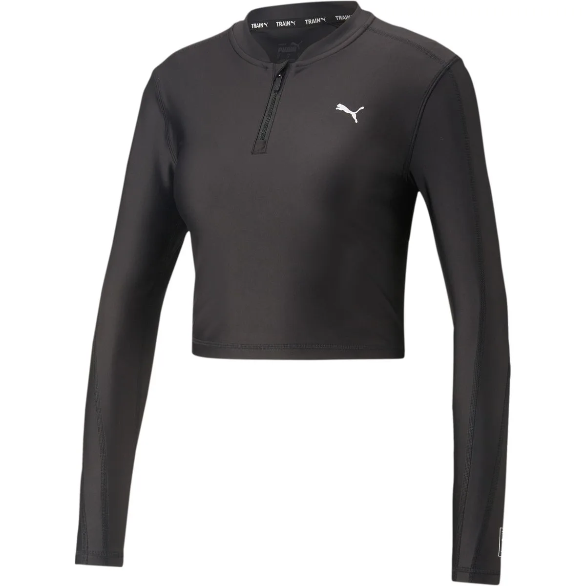 Fit Eversculpt 1/4 Zip Damen Sweatshirt, schwarz M