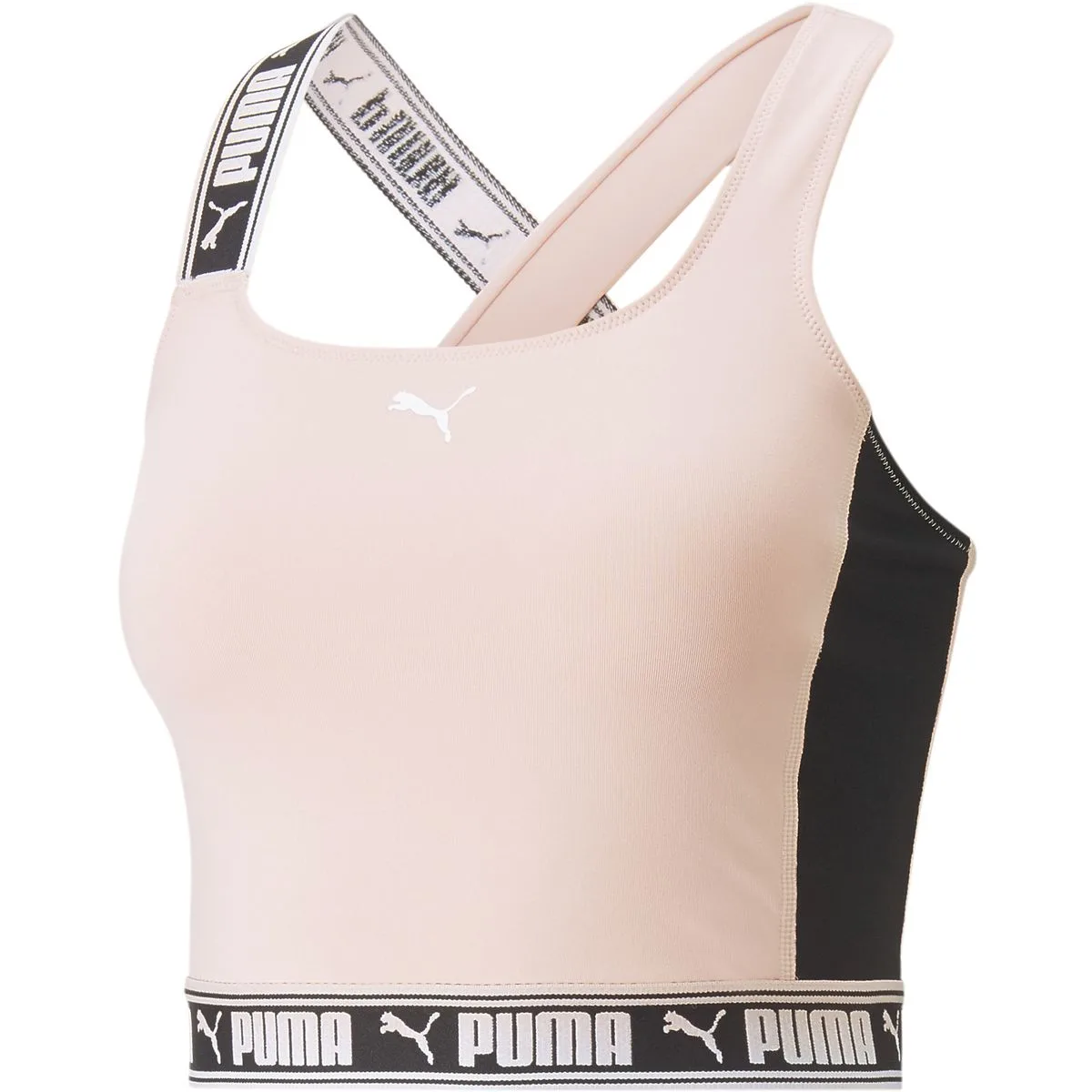 Puma Train Strong Fashion Branding Damen Bustier, rosa