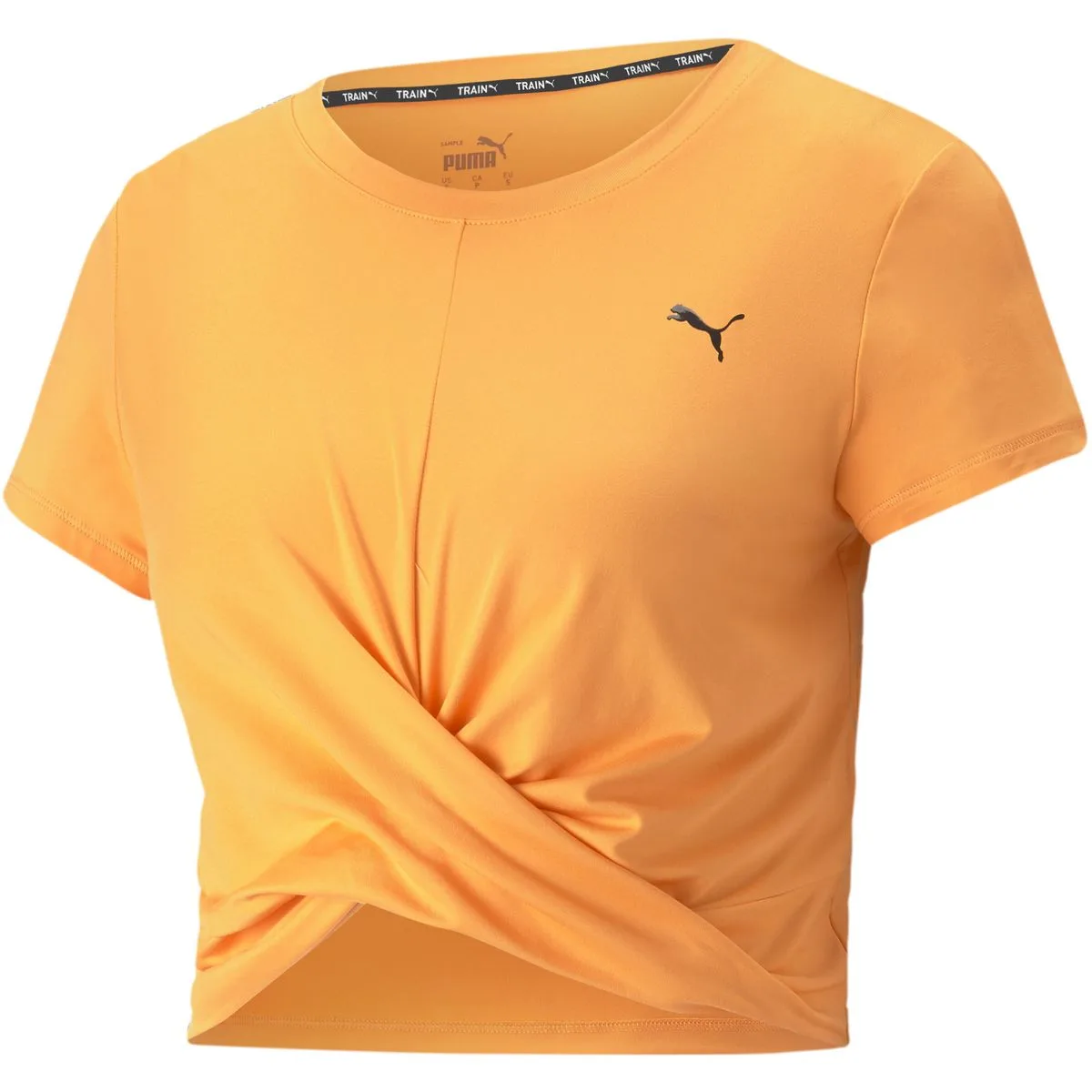Studio Yogini Lite Twist Damen T-Shirt, orange L