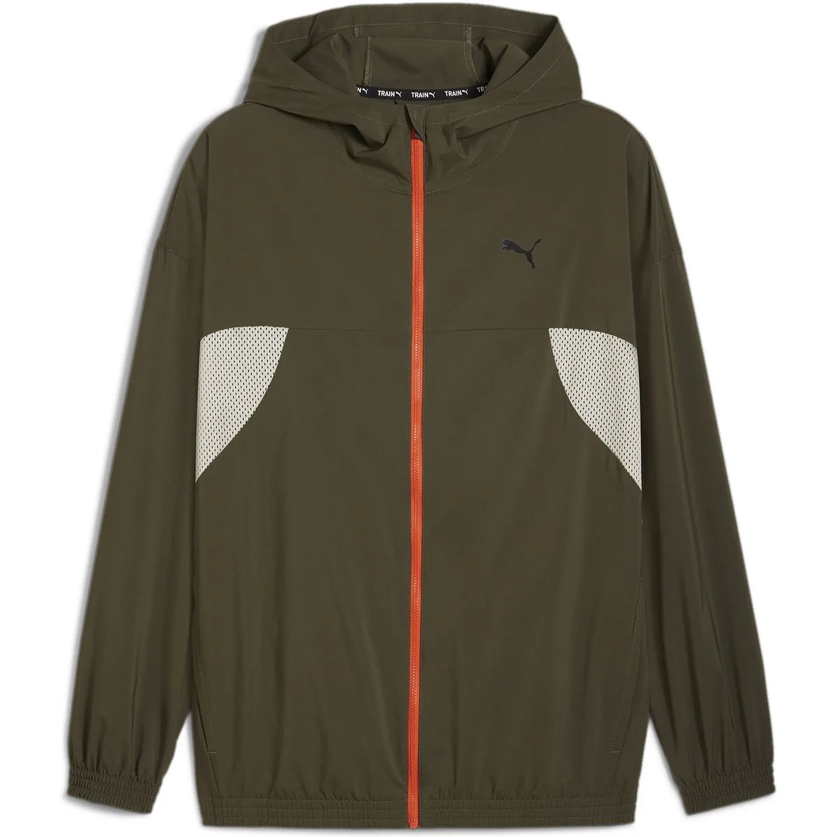Always ON Woven Full ZIP Herren Jacke, grün S