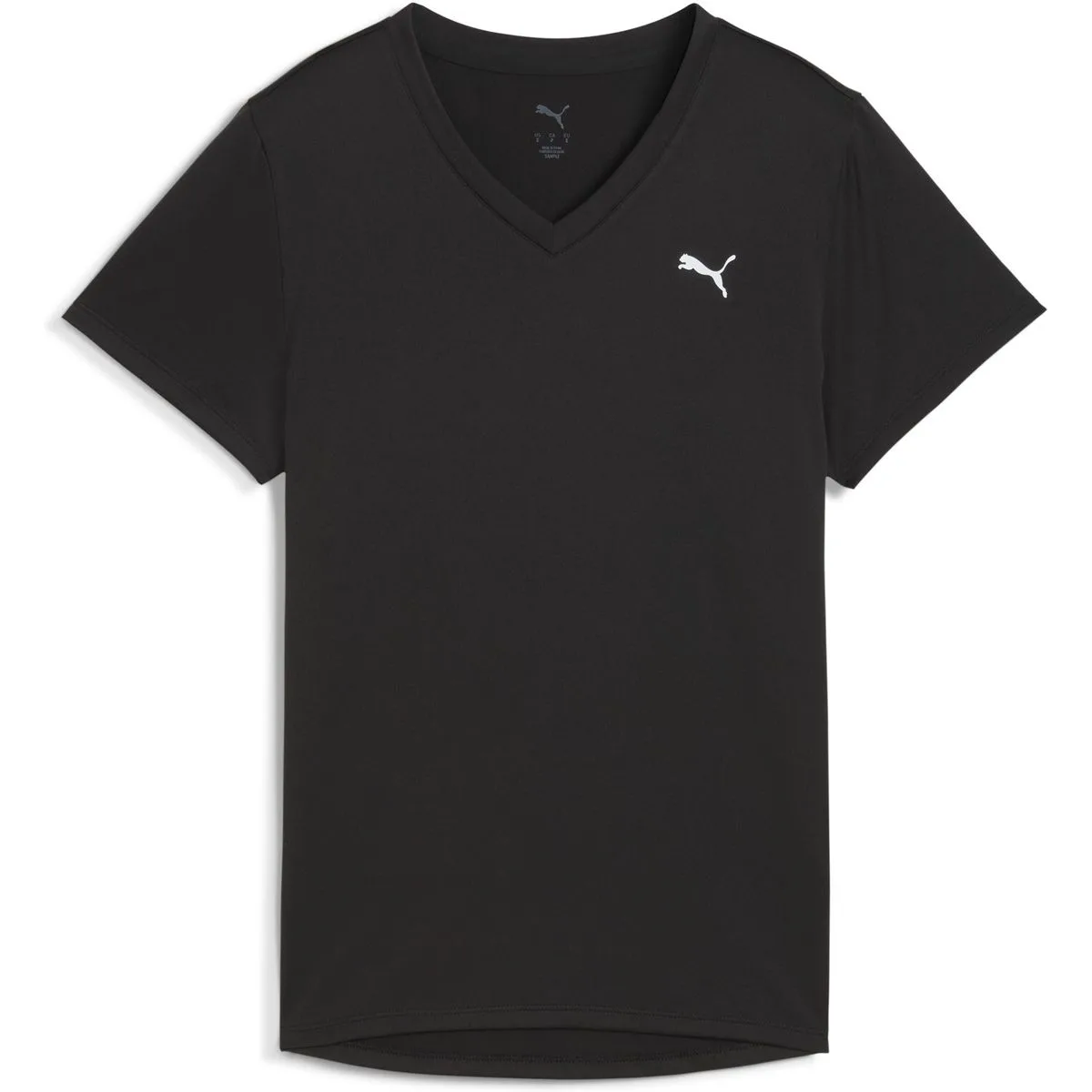 TAD Essential Vneck Damen T-Shirt, schwarz XS