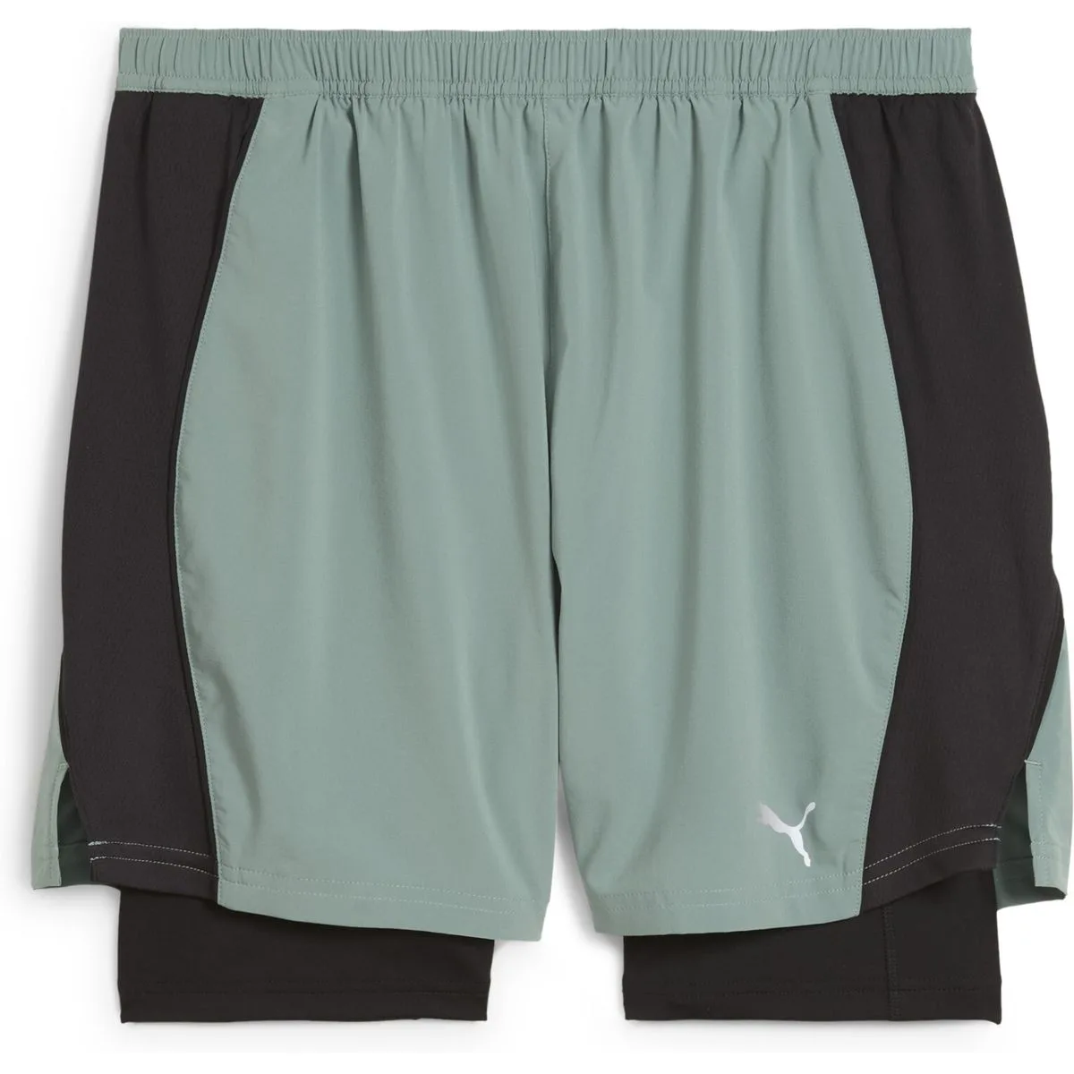 RUN Velocity 2In1 Herren Shorts, grün S