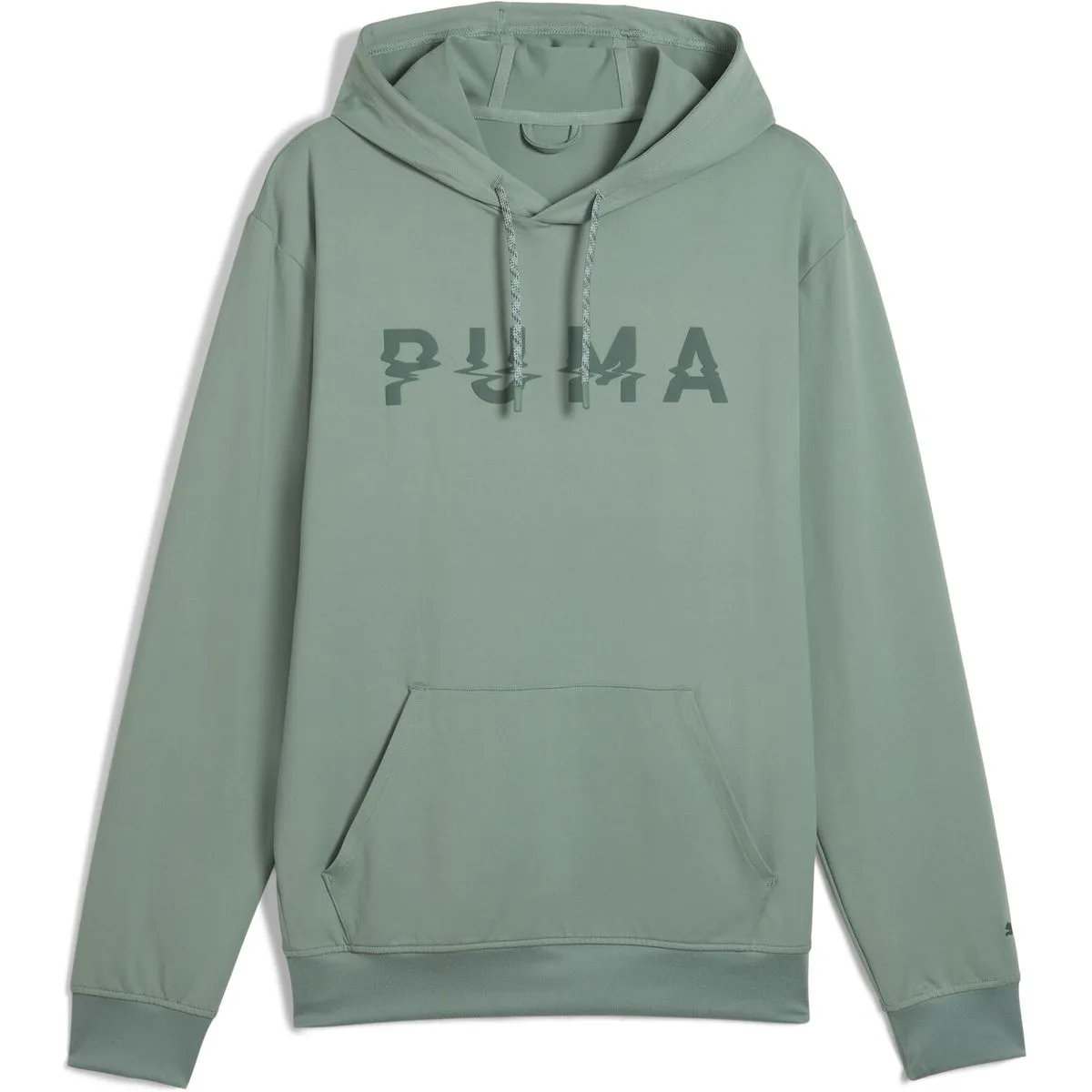 Cloudspun Branded Herren Kapuzensweater, grün XXL