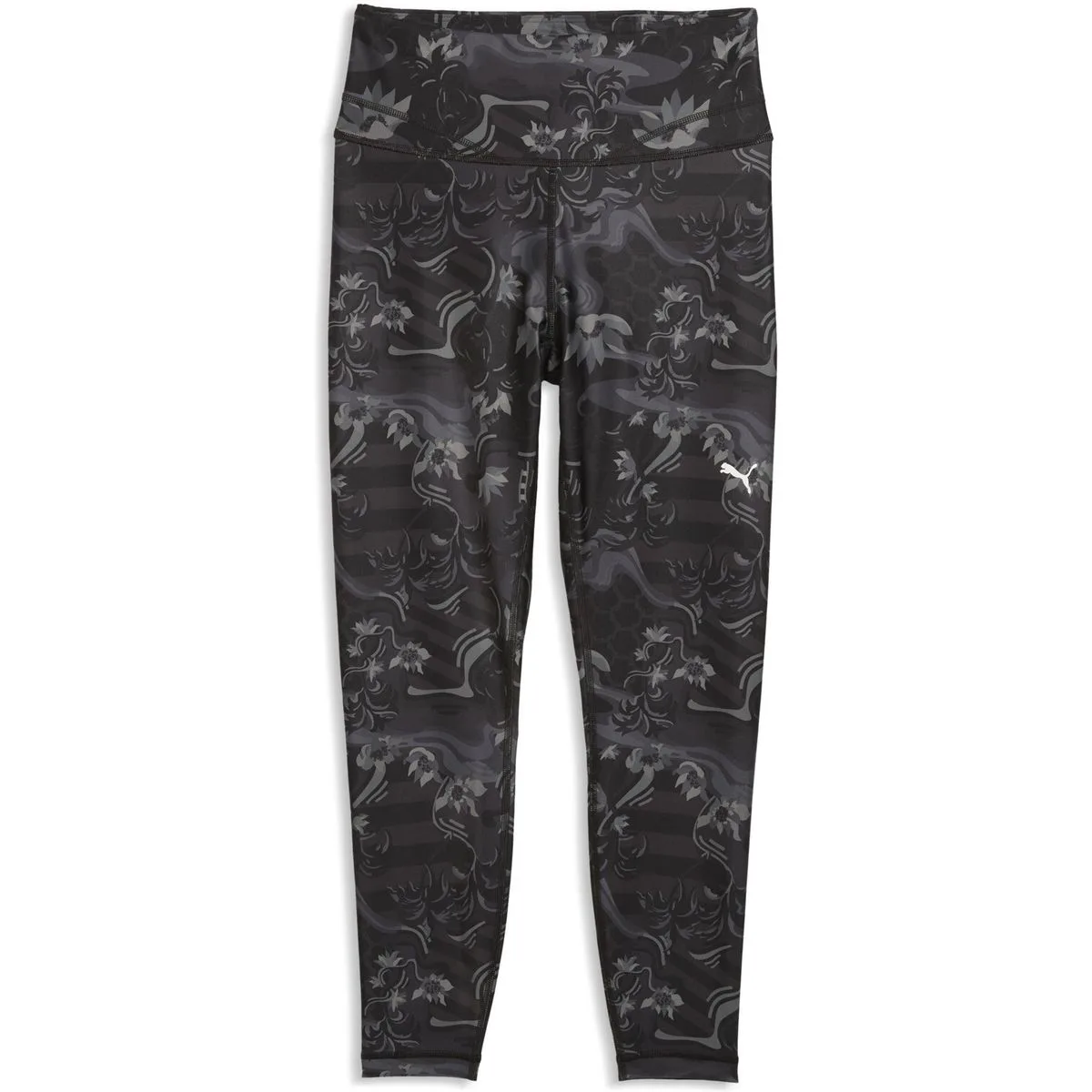 League - HW 7/8 - AOP Damen Tights, schwarz XL