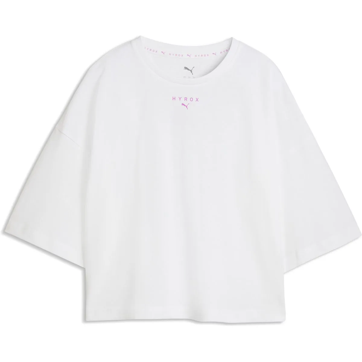 X Hyrox Cropped Lifestyle Damen T-Shirt, weiß XS
