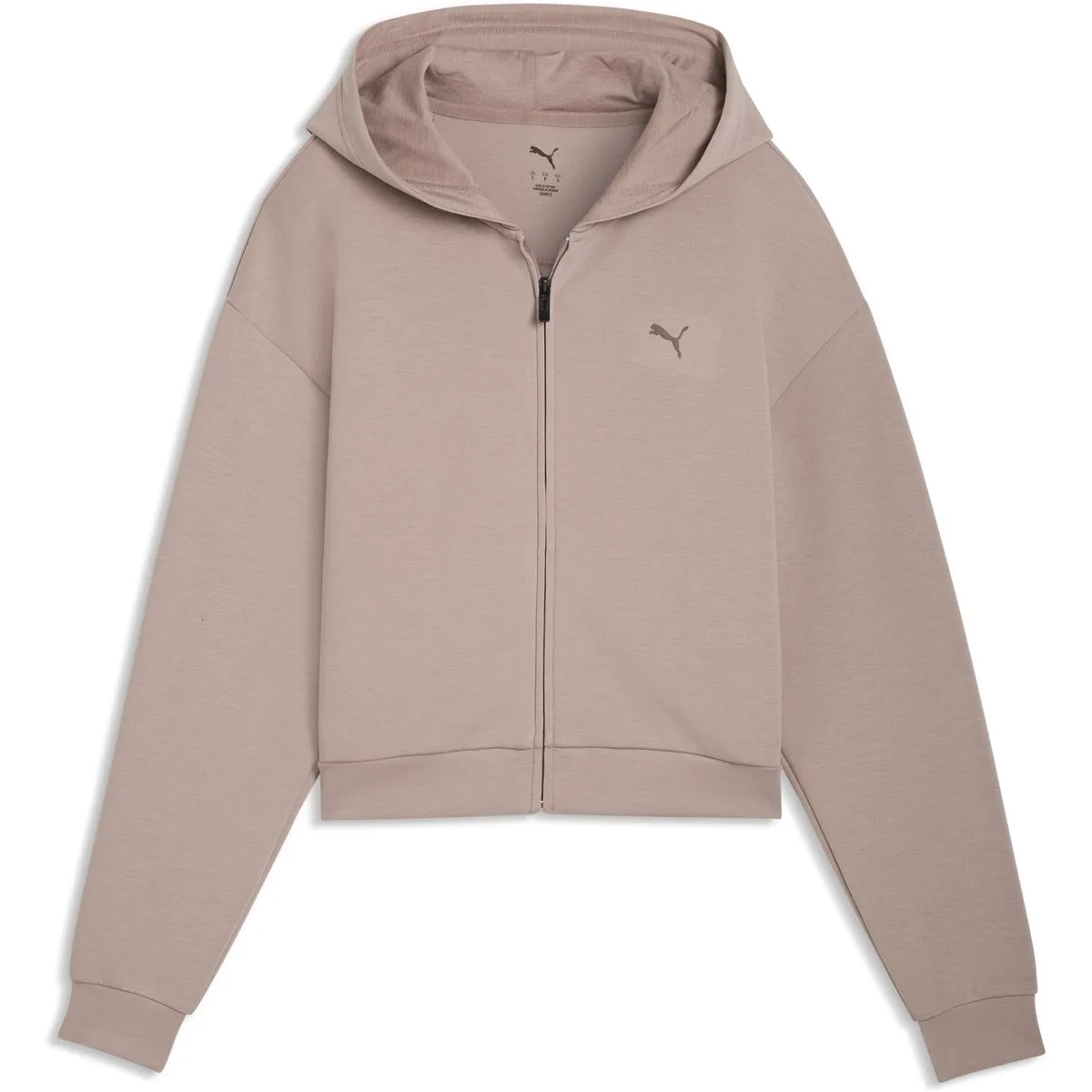 Cloudspun FZ Damen Kapuzensweater, braun L