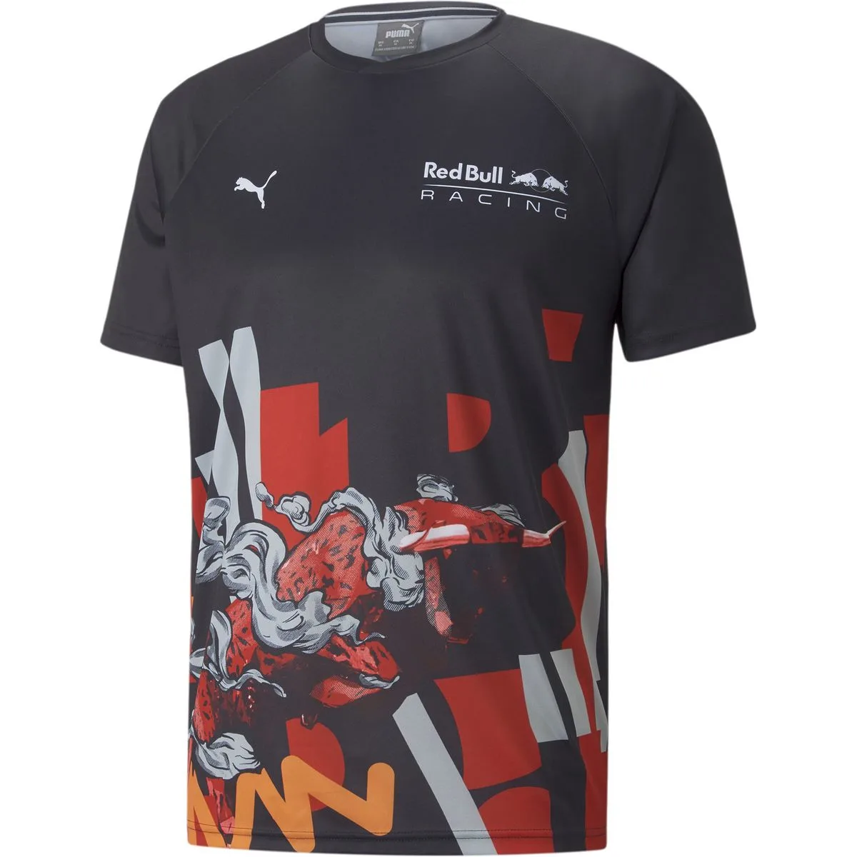 RBR Double Bull Tee Herren T-Shirt, blau L