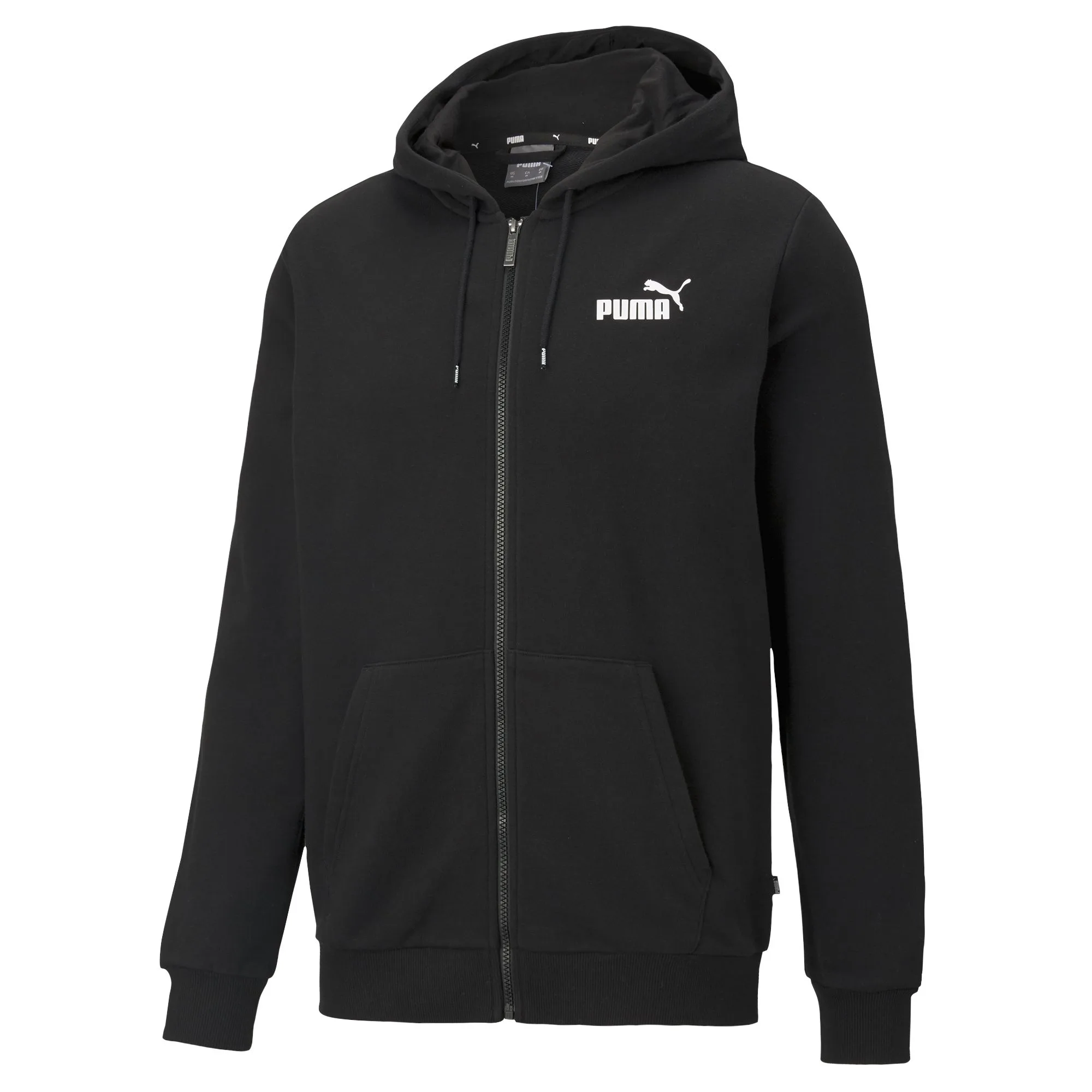 ESS Small Logo FZ Herren Sweatshirt, schwarz L
