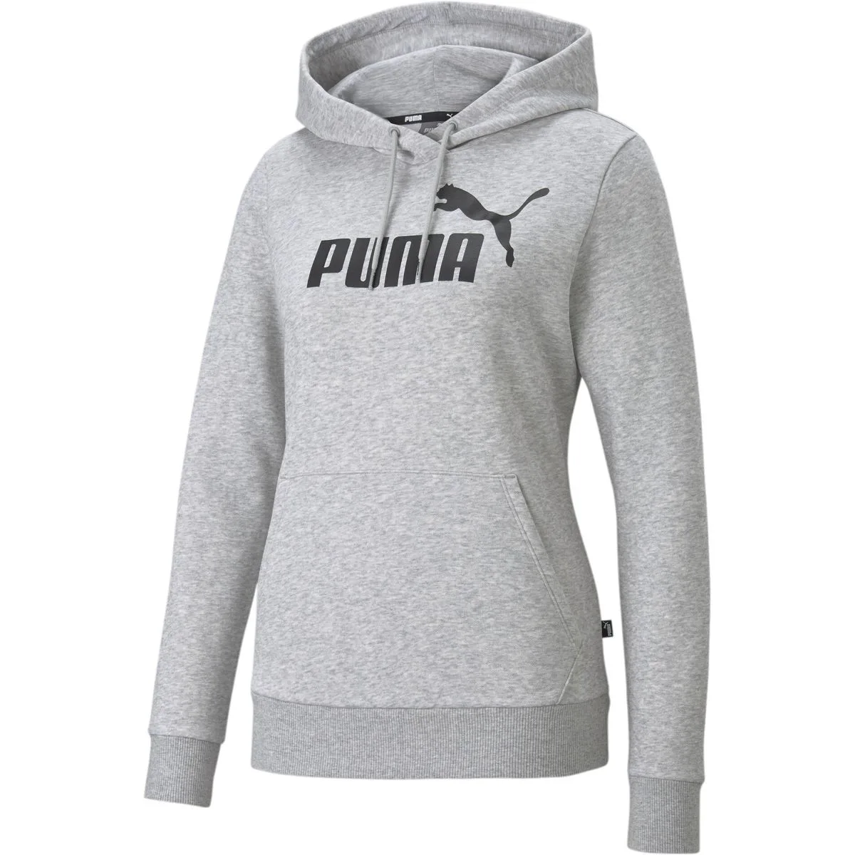 ESS Logo FL Damen Kapuzensweater, grau L