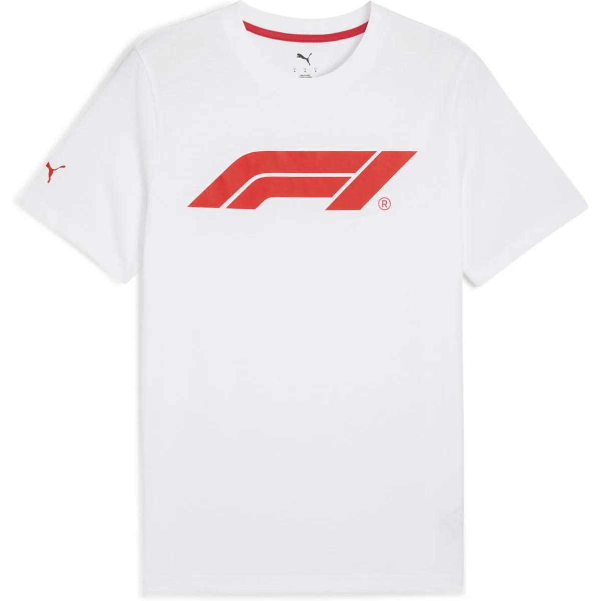 F1 ESS Logo 180g Herren T-Shirt, weiß S