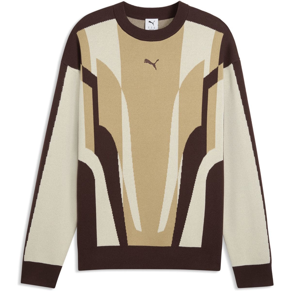 T7 Relaxed Knitted Herren Pullover, weiß L