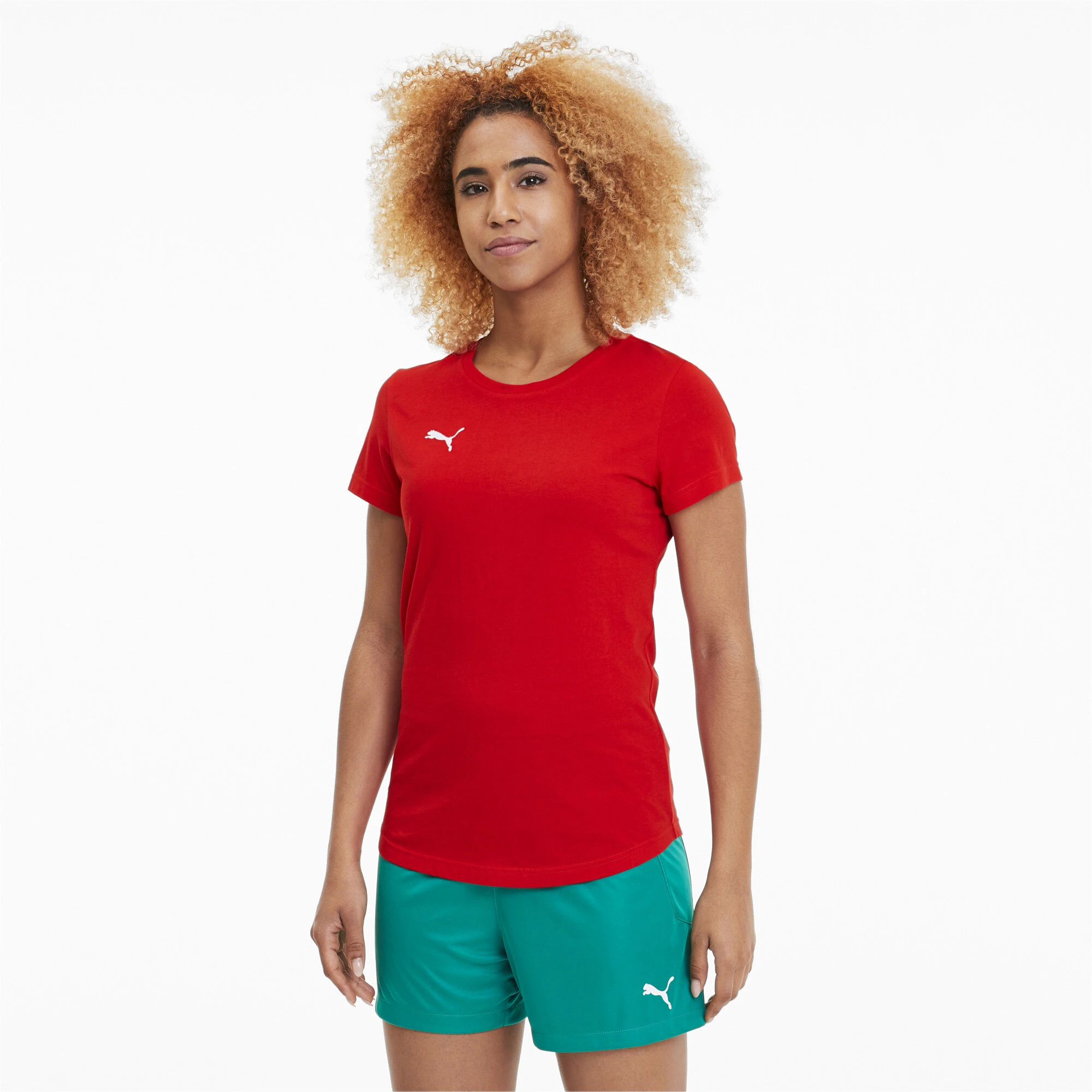 TeamGOAL 23 Casuals Tee W Damen T-Shirt, rot L
