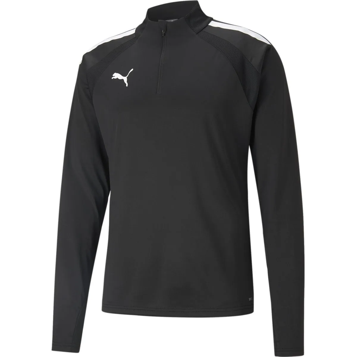 TeamLIGA 1/4 Zip Top Herren Sweatshirt, schwarz XL