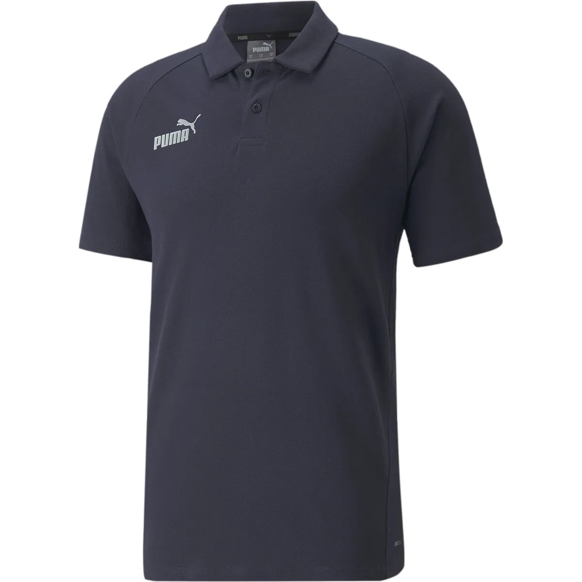 TeamFINAL Casuals Polo Herren Poloshirt, blau S