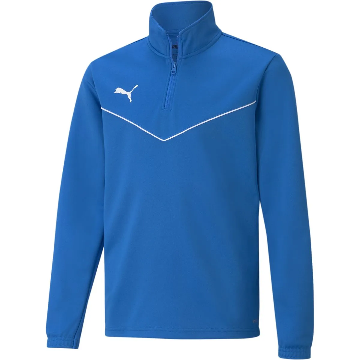 TeamRISE 1/4 Zip Top Kinder Sweatshirt, blau 176