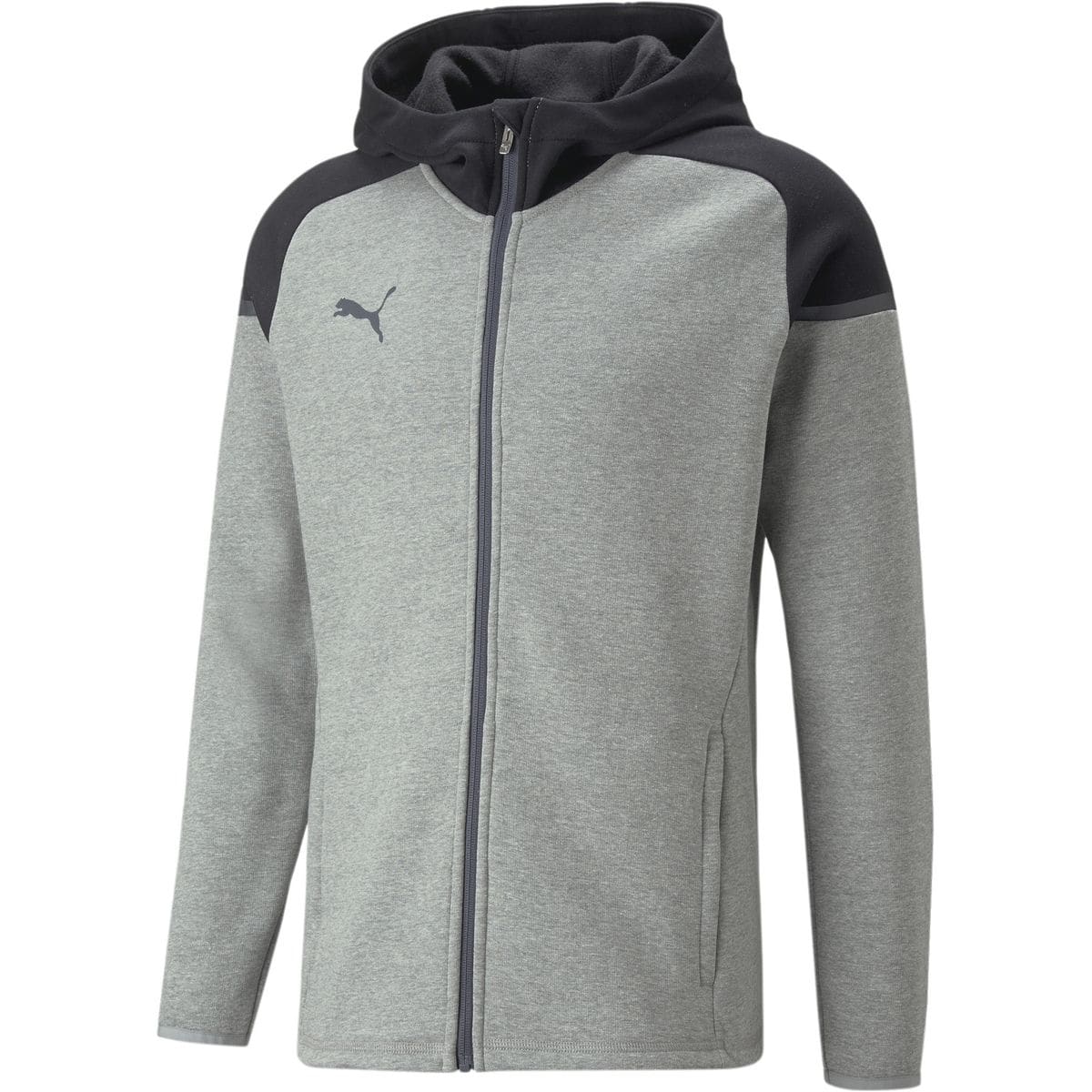 TeamCUP Casuals Hooded Herren Blouson, grau S