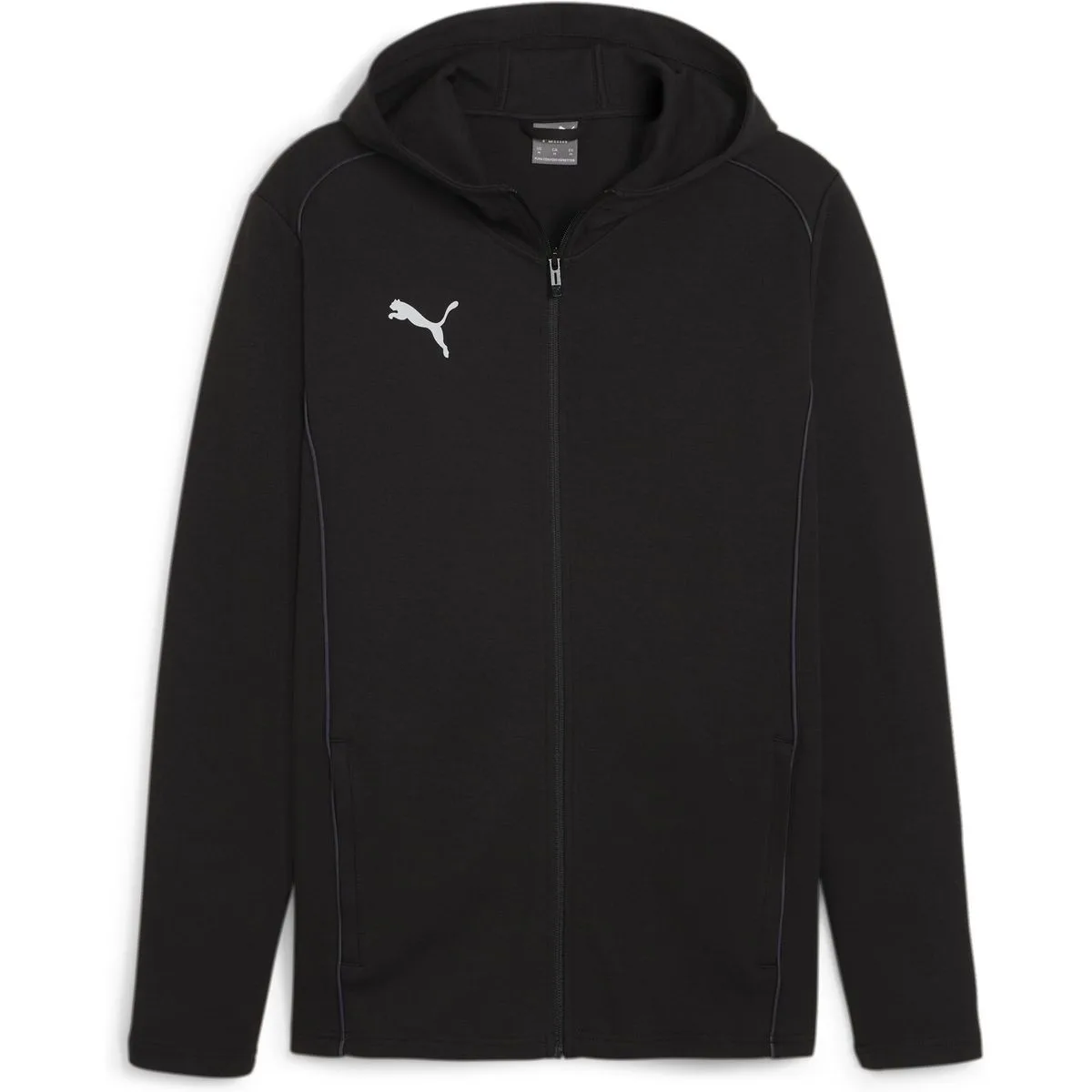 TeamFINAL Casuals Hooded Herren Blouson, schwarz XXL