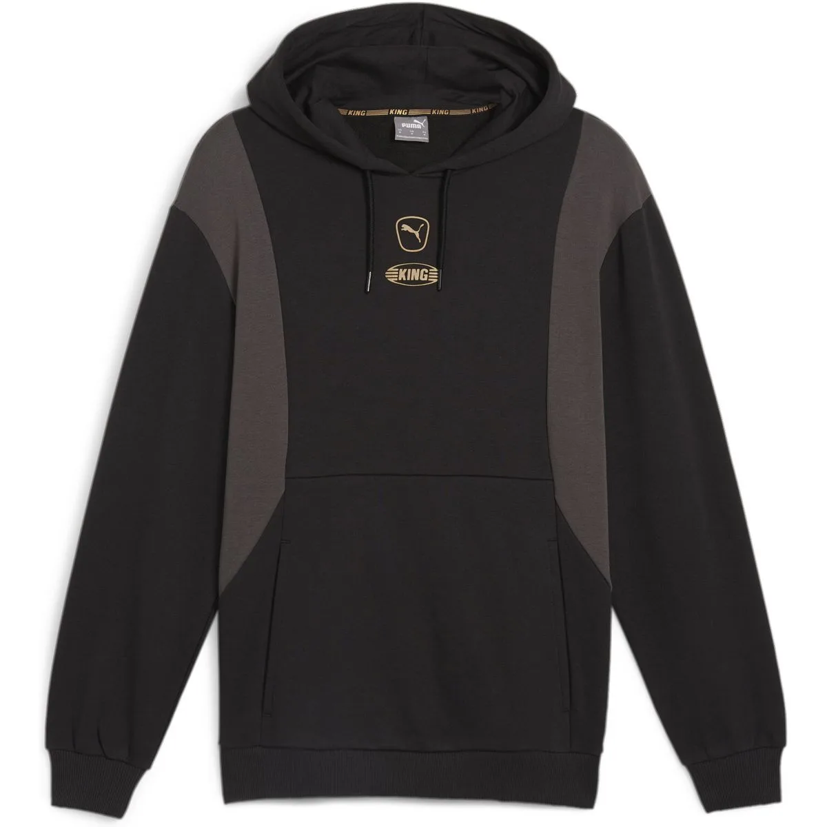 KING Herren Kapuzensweater, schwarz M
