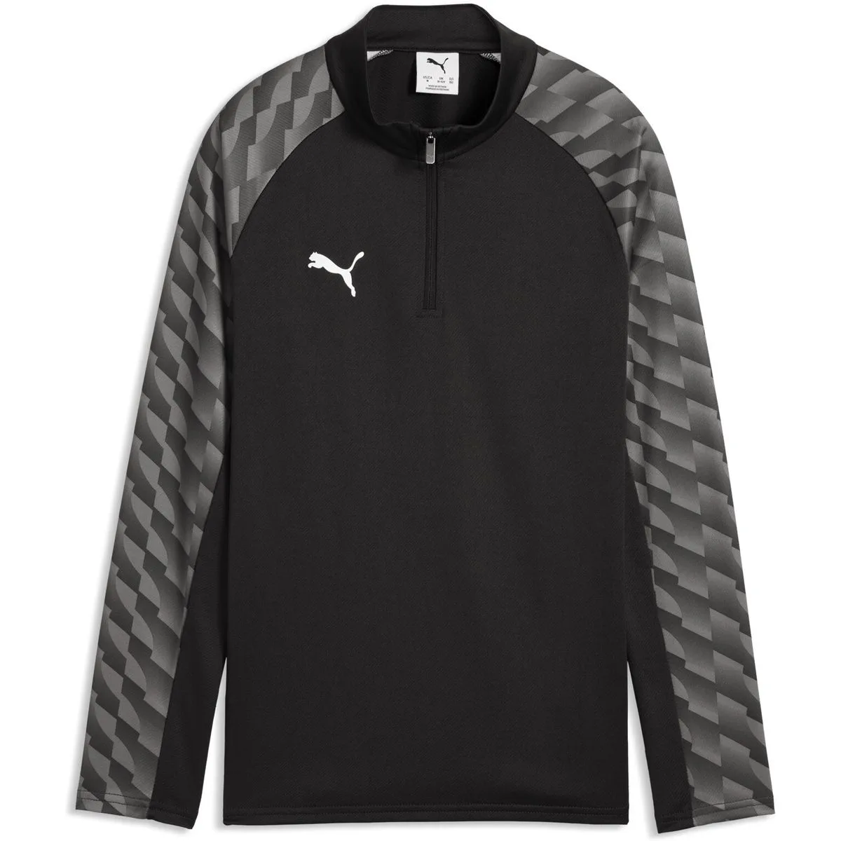 Teamliga26 Training 1/4 Zip TOP Kinder Sweatshirt, schwarz 128
