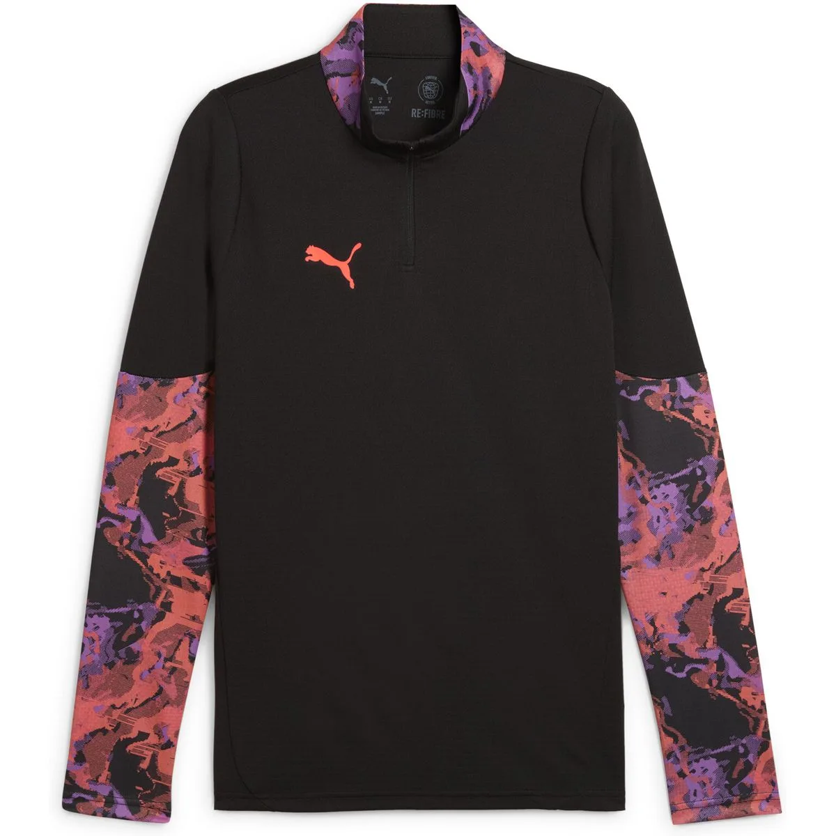 IndividualCUP 1/4 Zip- Herren Fußballjacke, schwarz S