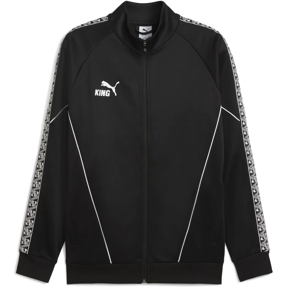 TeamKING Anthem Herren Fußballjacke, schwarz M
