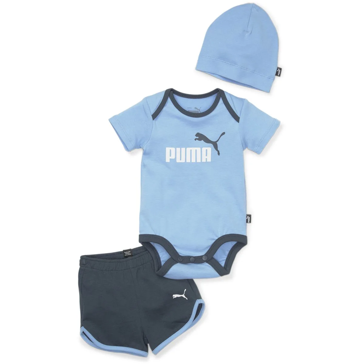 Puma Minicats Newborn Set Kinder Overall, blau