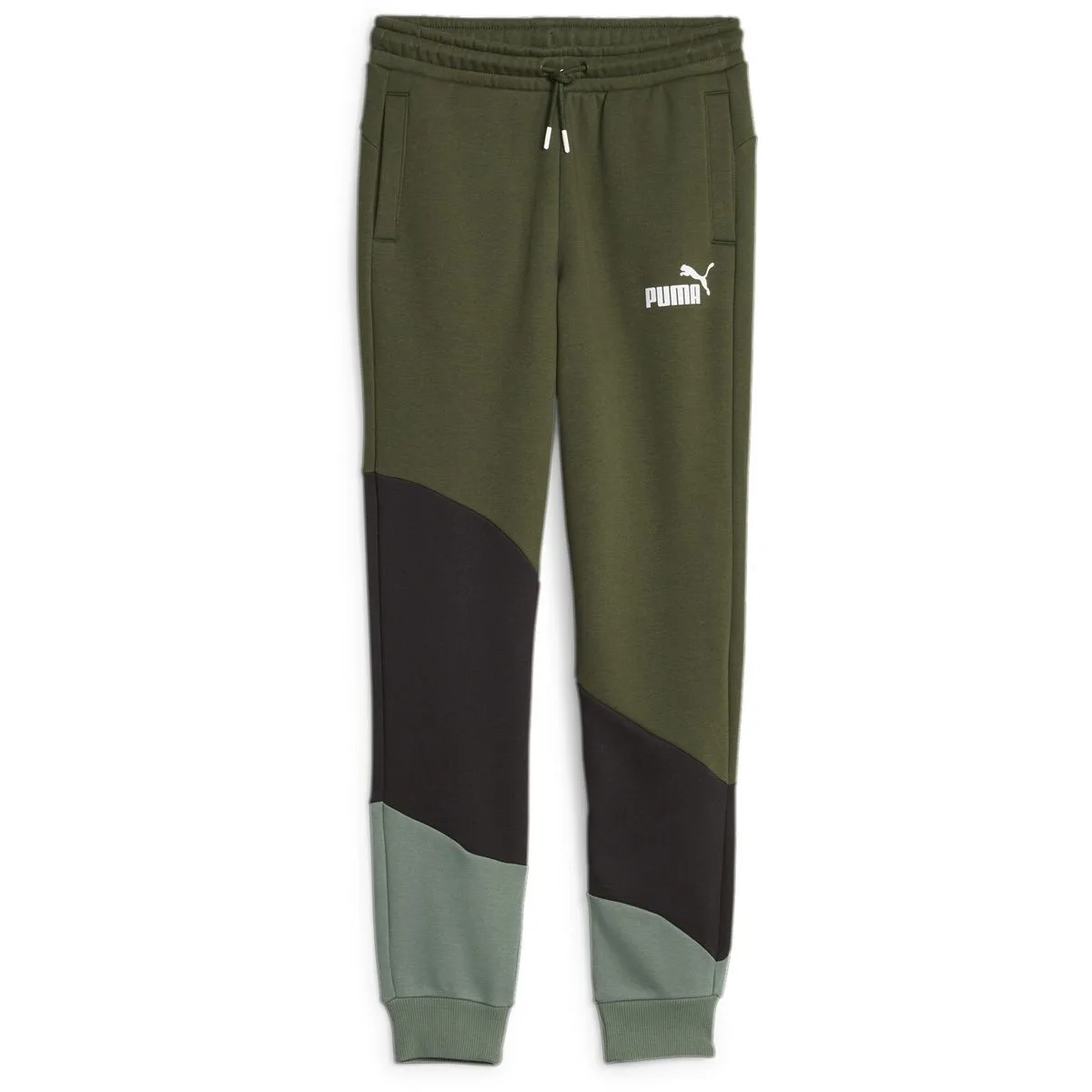 Puma Power Cat Fl Jungen Hose, grün