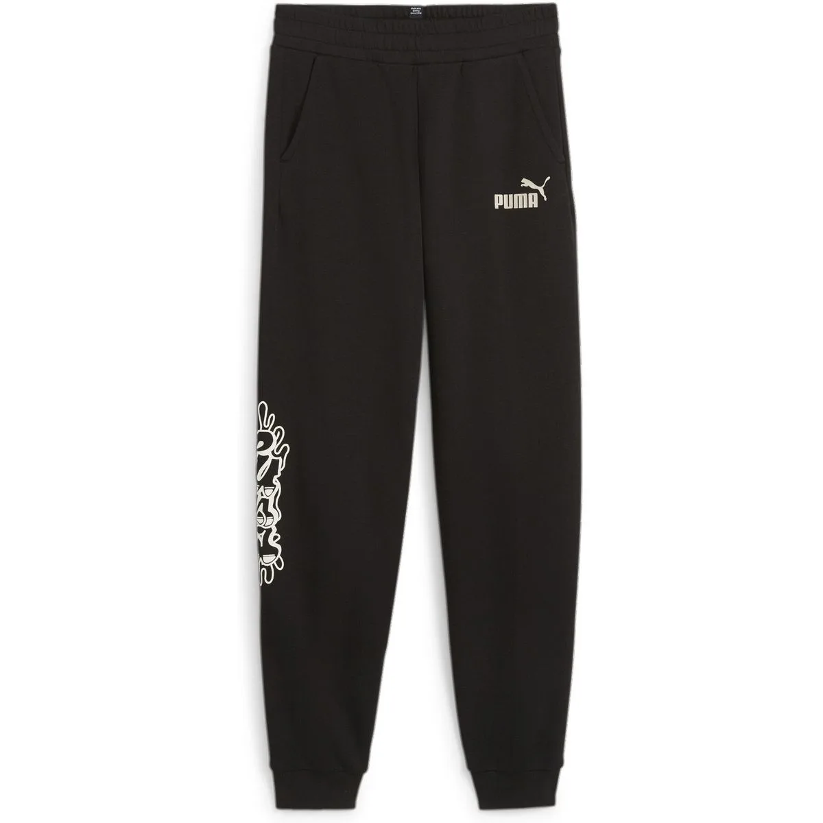 Puma Ess+ MID 90s TR Jungen Hose, schwarz