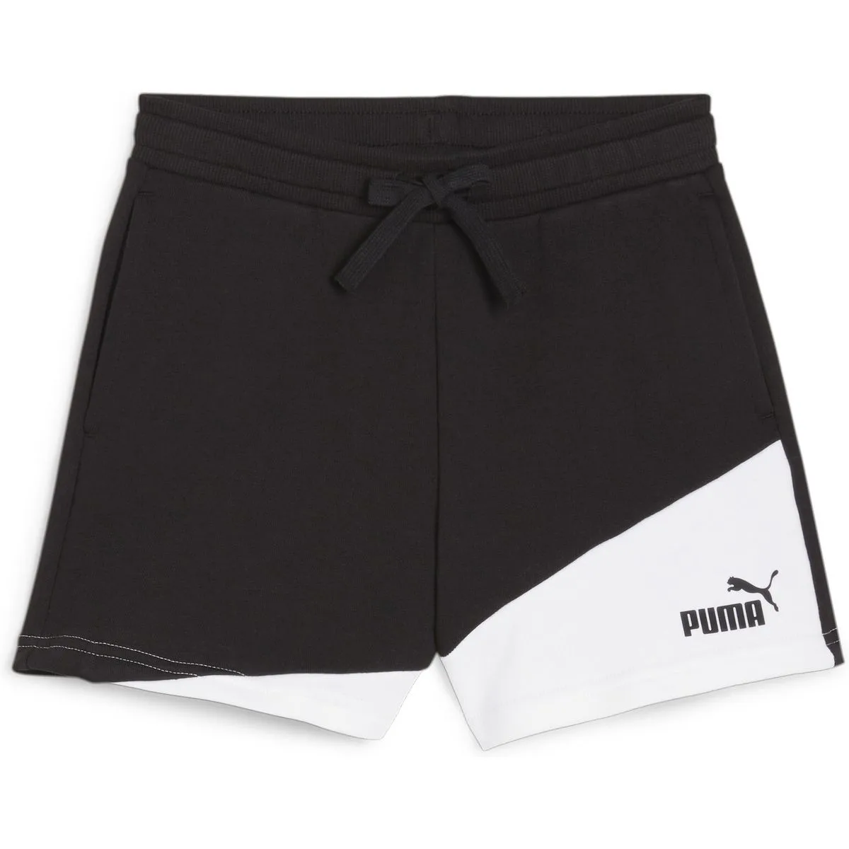 Power Colorblock TR Mädchen Shorts, schwarz 152
