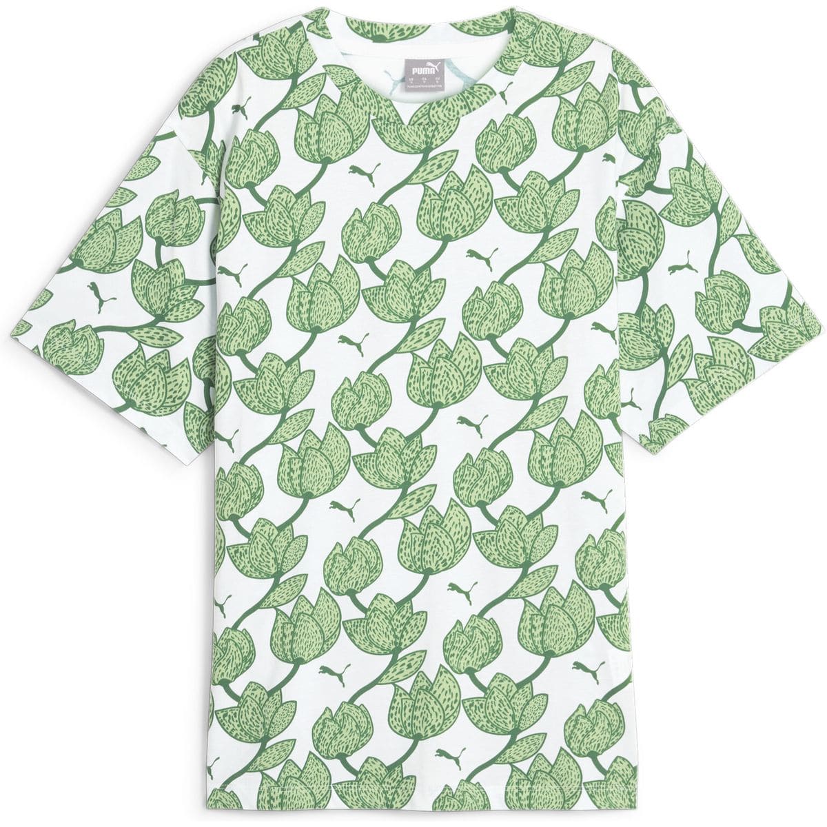 Ess+ Blossom AOP Damen T-Shirt, grün S