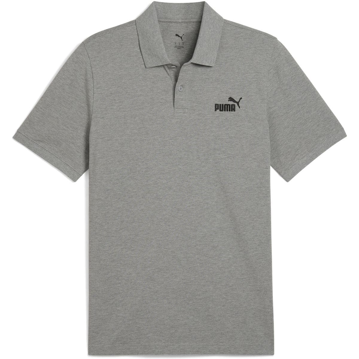 ESS No. 1 Logo Pique Herren Poloshirt, grau XXL