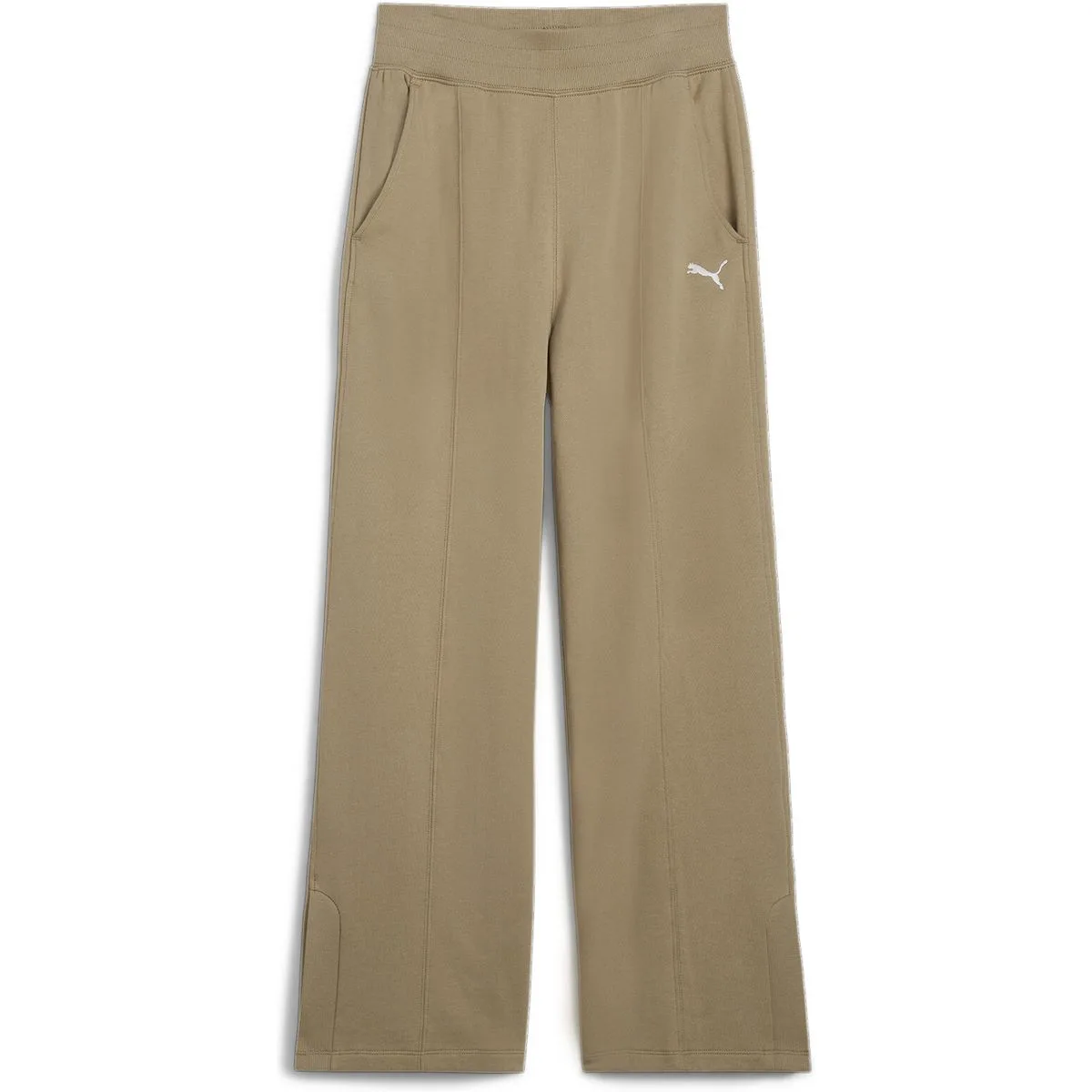 Puma HER High Waist Straight FL Damen Sporthose, braun