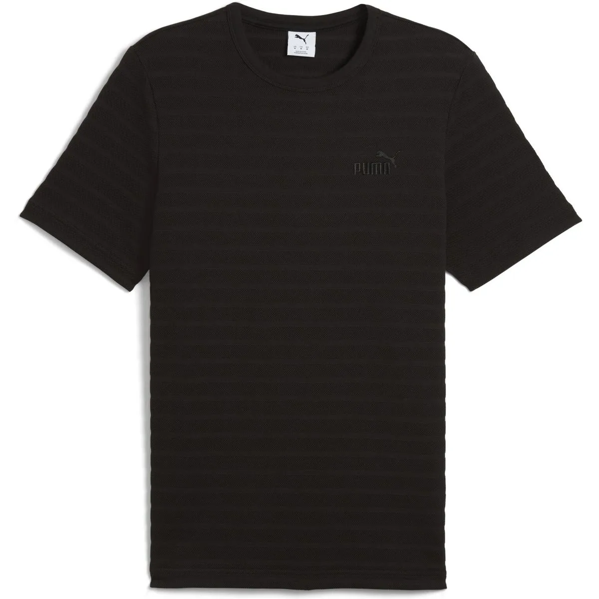 Puma ESS Elevated Structured Herren T-Shirt, schwarz