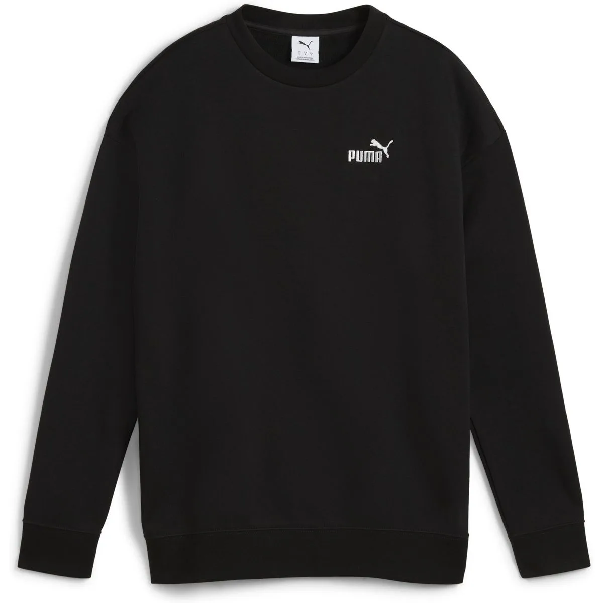 ESS Small No. 1 Logo Relaxed Crew TR Damen Sweatshirt, schwarz XL