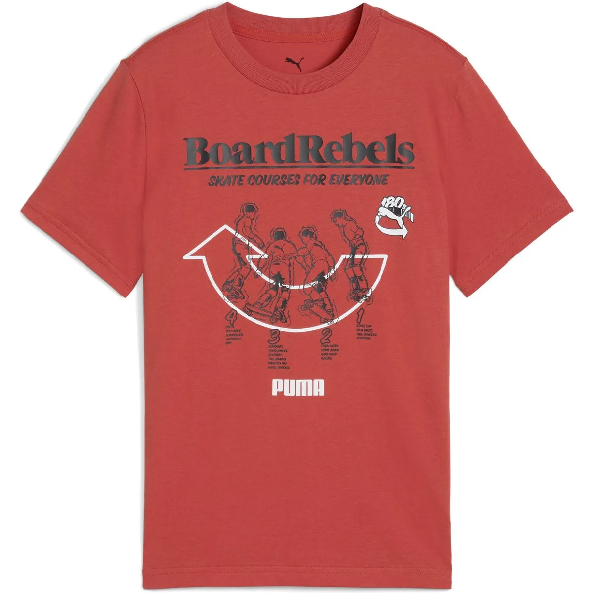 Puma Mid90S Graphic I Jungen T-Shirt, rot